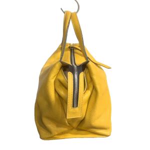 GIANNI CHIARINI ショルダーバッグ ハンドバッグ 2WAY 黄 イエロー WGA