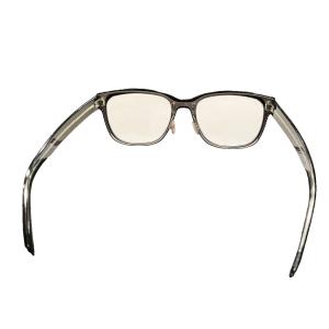 DIOR HOMME カラーサングラス ウェリントン セルフレーム 5119 黒 ブラック WGA