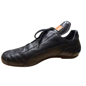 スニーカー ドラビングシューズ レザー 8 黒 ブラック ST1011  WGA