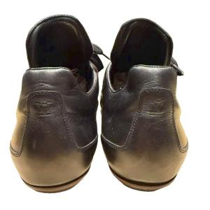 LOUIS VUITTON スニーカー ドラビングシューズ レザー 8 黒 ブラック ST1011  WGA