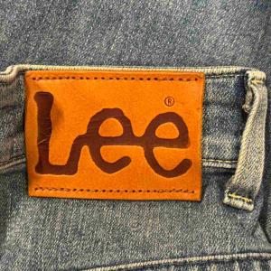 LEE HERITAGE ハイウェストワイドデニムパンツ S 青 ブルー WGA