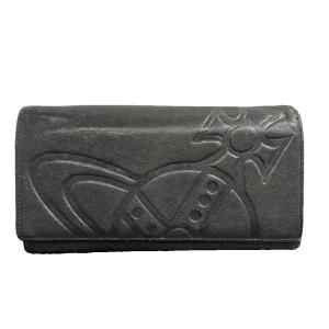 長財布 レザー ブラック