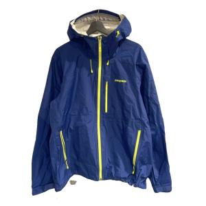 マウンテンパーカー フード ジップアップ 長袖 XL 青 ブルー