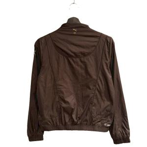 PUMA ジャケット スタンドカラー ジップアップ M 黒 ブラック WGA