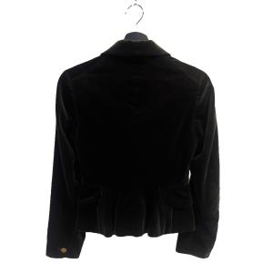 Vivienne Westwood ジャケット ベロア ブラック