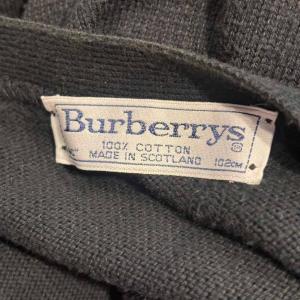 burberrys ニットベスト スコットランド製 ブラック40