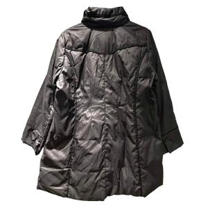 Leilian ダウンコート フェザー M ダークグレー WGA