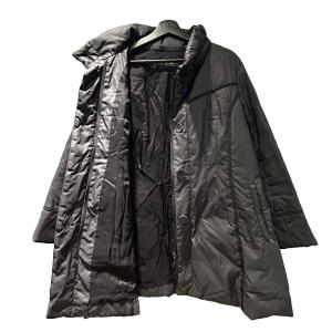 Leilian ダウンコート フェザー M ダークグレー WGA
