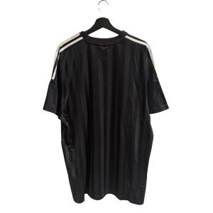 BALENCIAGA ×adidas オーバーサイズサッカー Tシャツ 3 ブラック 723663 TNV13
