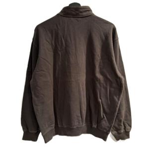 BURBERRY GOLF トレーナー ハーフジップ ノバチェック L 黒系 ブラック WGA