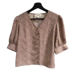 JILL STUART セットアップ ブラウス ロングスカート 花柄 F ピンク