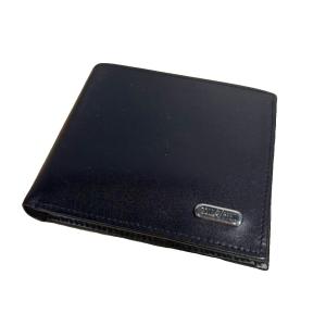 GOLD PFEIL タグ付き 2つ折り 財布 レザー 黒 ブラック GY99