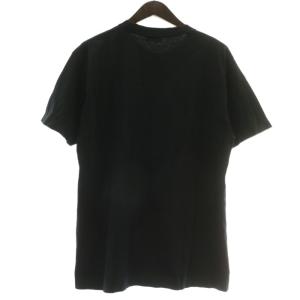 A BATHING APE Tシャツ カットソー 半袖 クルーネック ベイビーマイロ BABY MILO ロゴ プリント L 黒 ブラック