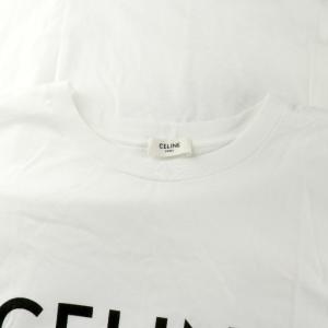CELINE 近年モデル Tシャツ L ホワイト ブラック