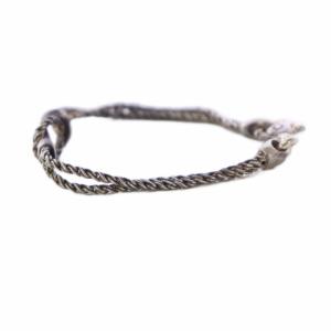 TIFFANY&Co. ダブルロープ センターノット ブレスレット 925