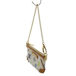 LOUIS VUITTON モノグラムマルチカラー ポシェット ホワイト M60098