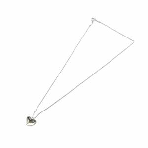 TIFFANY&Co. カーブドハート ネックレス アクセサリー ペンダント シルバー925 GY18 /MQ OH
