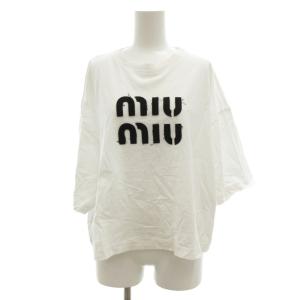 ロゴ クロップド Tシャツ XL ホワイト MJN445 12LZ F0009