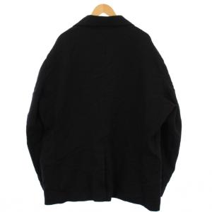 BLACK COMME des GARCONS 24SS オーバーサイズポリ縮ジャケット L ブラック 1M-J017