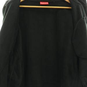 Supreme Polartec  zip jacket XXL ブラック