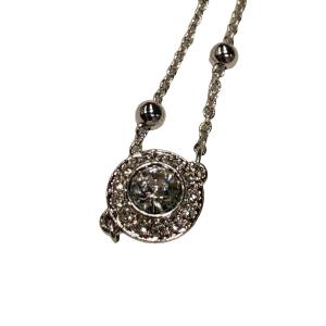 SWAROVSKI ネックレス ペンダント シルバー GY99