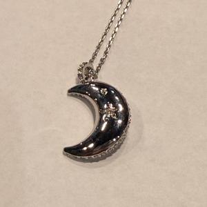 SWAROVSKI ネックレス ペンダント 三日月 シルバー GY99