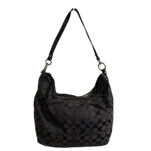 COACH ハンドバッグ シグネチャー ショルダー 2WAY 黒 ブラック GY99