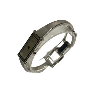 GUCCI 1500L 腕時計 クォーツ式 ジャンク品 シルバーカラー GY99 AA