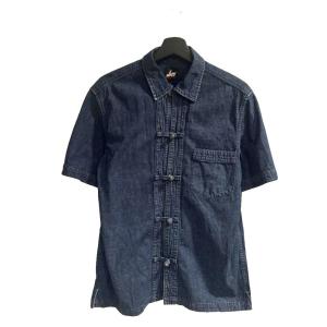 デニムジャケット 半袖 M 青 ブルー GY99