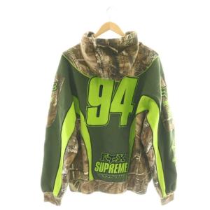 Supreme Fox Racing zip up Hooded Camo XL マルチカラー