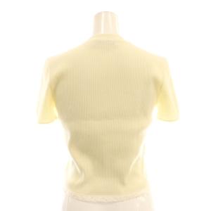 miumiu 25SS ロゴモチーフTシャツ XS アイボリー MJN580