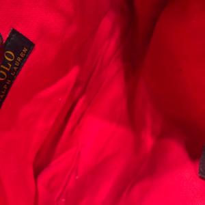 POLO RALPH LAUREN トートバッグ ハンドバッグ ボーダー 紺 ネイビー 白 ホワイト GY99