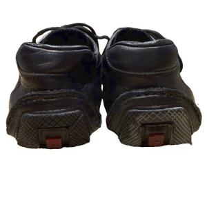 PRADA SPORT スニーカー レザー ウィングチップ ６ 黒 ブラック WGA
