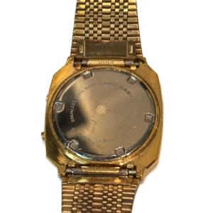 CASIO カシオトロン 腕時計 デジタル ゴールドカラー ジャンク GY99