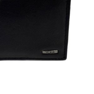 TUMI 二つ折り財布 ウォレット レザー 黒 ブラック GY99