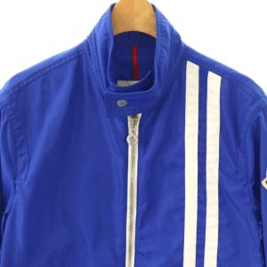 MONCLER スイングトップ デカワッペン レーシング ジャケット 2 ブルー