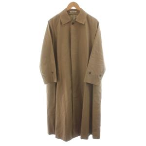 20SS COTTONSILK GABARDINE LONG SOUTIEN COLLAR COAT