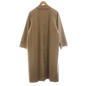 AURALEE 20SS COTTONSILK GABARDINE LONG SOUTIEN COLLAR COAT