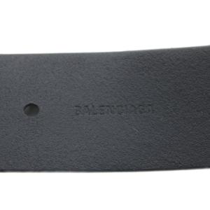BALENCIAGA ベルト チェーン レザー ブラック 673071