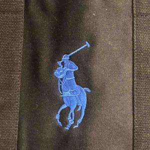 RALPH LAUREN トートバッグ ロゴ 黒 ブラック GY99