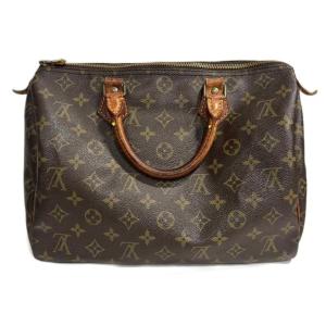LOUIS VUITTON M41526 スピーディ 30 モノグラム ボストンバッグ ブラウン