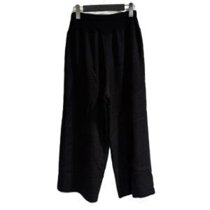BEARDSLEY リネン ワイドパンツ 黒 ブラック F フリーサイズ