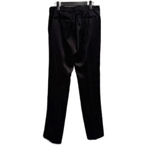 CHANEL 05P 美品 シルク パンツ スラックス 黒 ブラック 38 約M