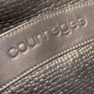 courreges ショルダーバッグ 黒 ブラック GY99