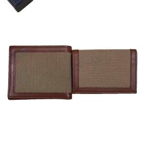 Brooks Brothers 二つセット 二つ折り財布 フラップ レザー 茶 ブラウン GY99