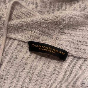 DONNA KARAN ノースリーブ ニット シルク混 M グレー GY99