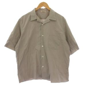 SELVEDGE WEATHER CLOTH OPEN COLLARED HALF SLEEVED SHIRTS
