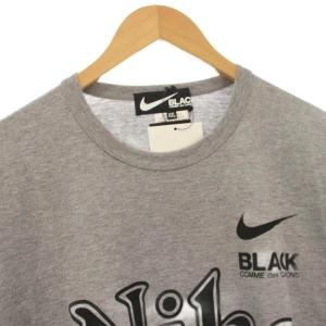 BLACK COMME des GARCONS ナイキ NIKE タグ付き Country TEE カントリーTシャツ カットソー 半袖 XXL グレー