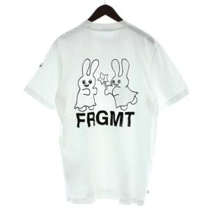 MONCLER FRGMT 25SS Tシャツ L ホワイト カートゥーンスタイル