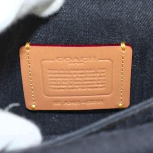 COACH タビー ショルダーバッグ キルティング チェーン ブラック CR701